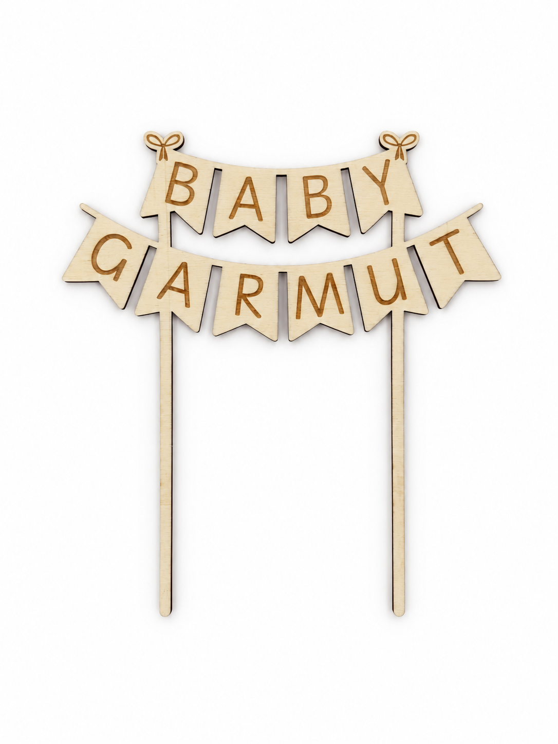 Personaliziran topper za baby shower