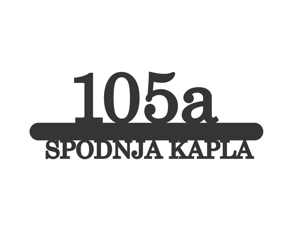 Hišna številka - Linea