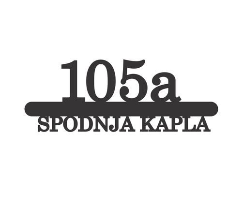 Hišna številka - Linea